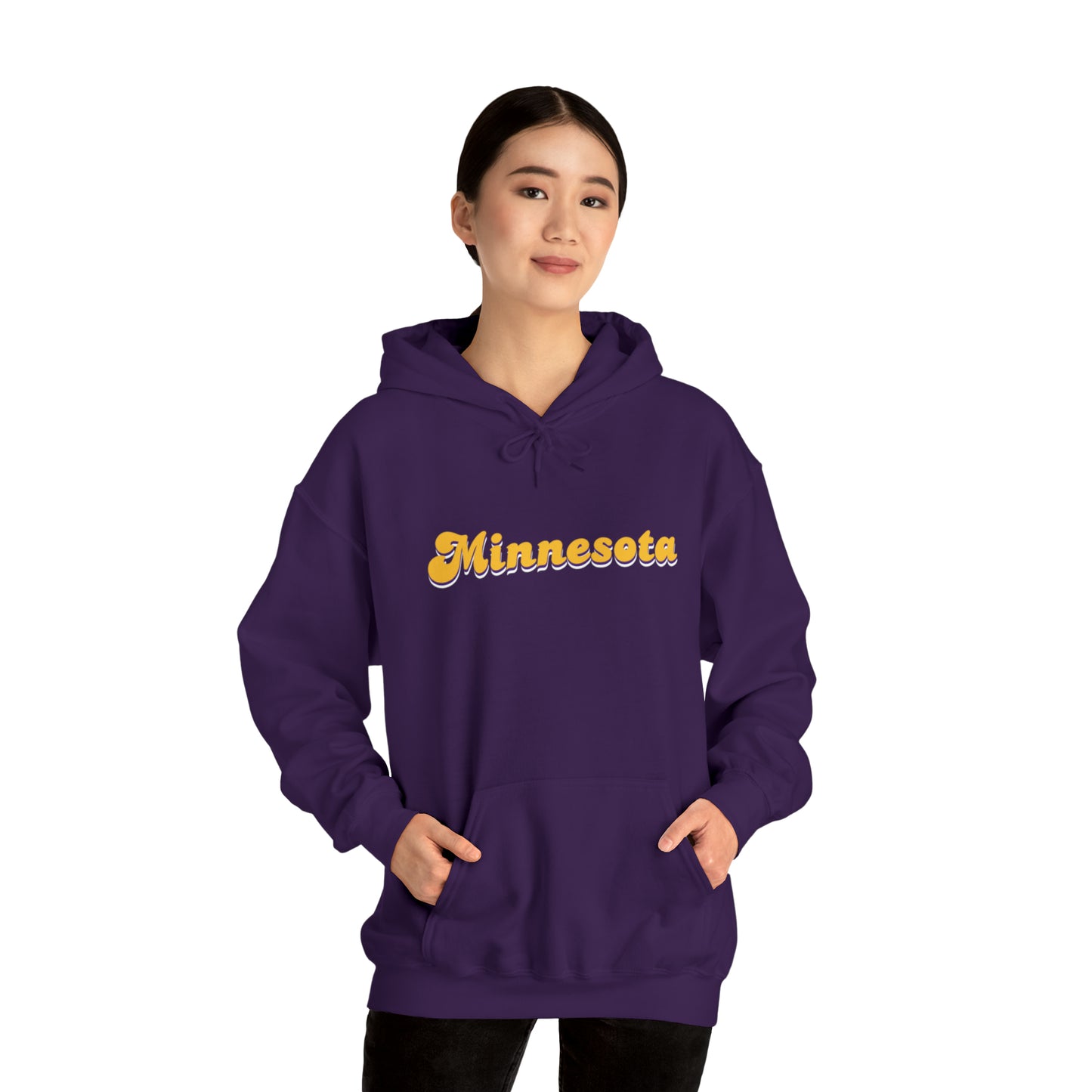 Unisex Heavy Blend™ Hoodie - Minnesota (Retro)