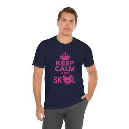 Unisex Jersey Short Sleeve Tee - Keep Calm