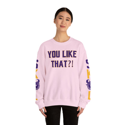 Unisex Heavy Blend™ Crewneck - YOU LIKE THAT?! + The Original (Sleeves)