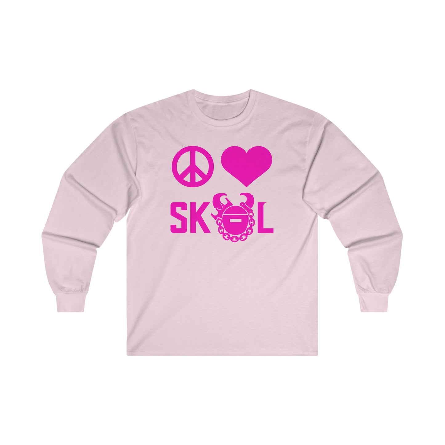 Ultra Cotton Long Sleeve - Peace & Love