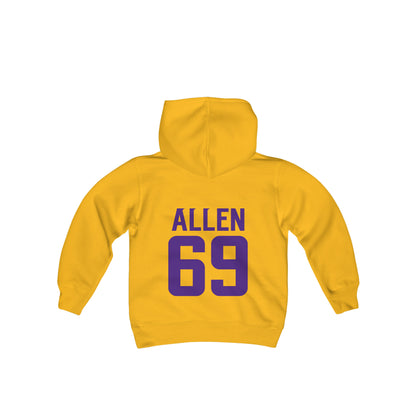 Youth Heavy Blend Hoodie - Jersey #69