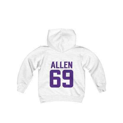 Youth Heavy Blend Hoodie - Jersey #69