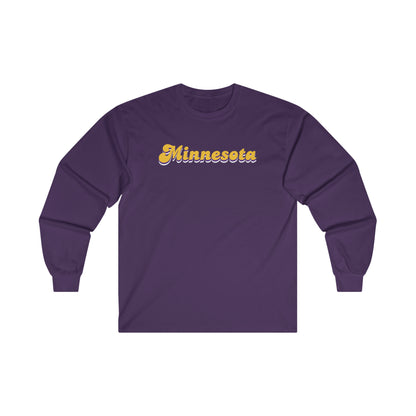 Ultra Cotton Long Sleeve - Minnesota (Retro)