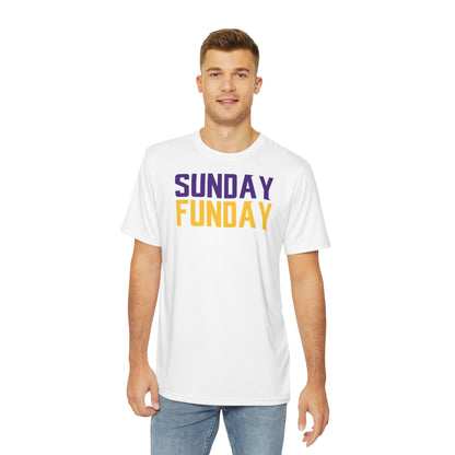 Men's Polyester Tee - SUNDAY FUNDAY