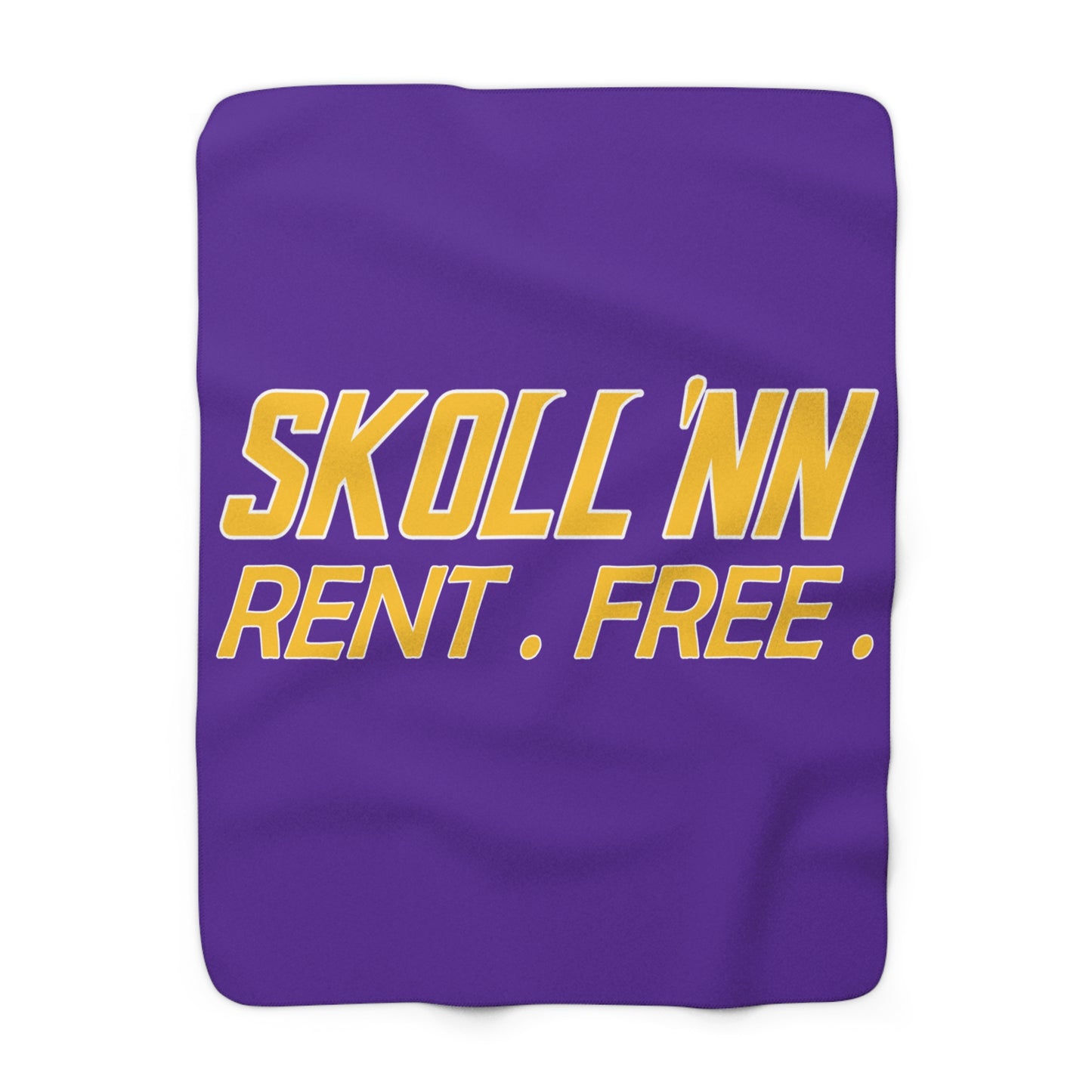 Sherpa Fleece Blanket - SKOLL'NN - Rent Free