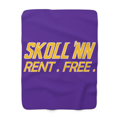 Sherpa Fleece Blanket - SKOLL'NN - Rent Free