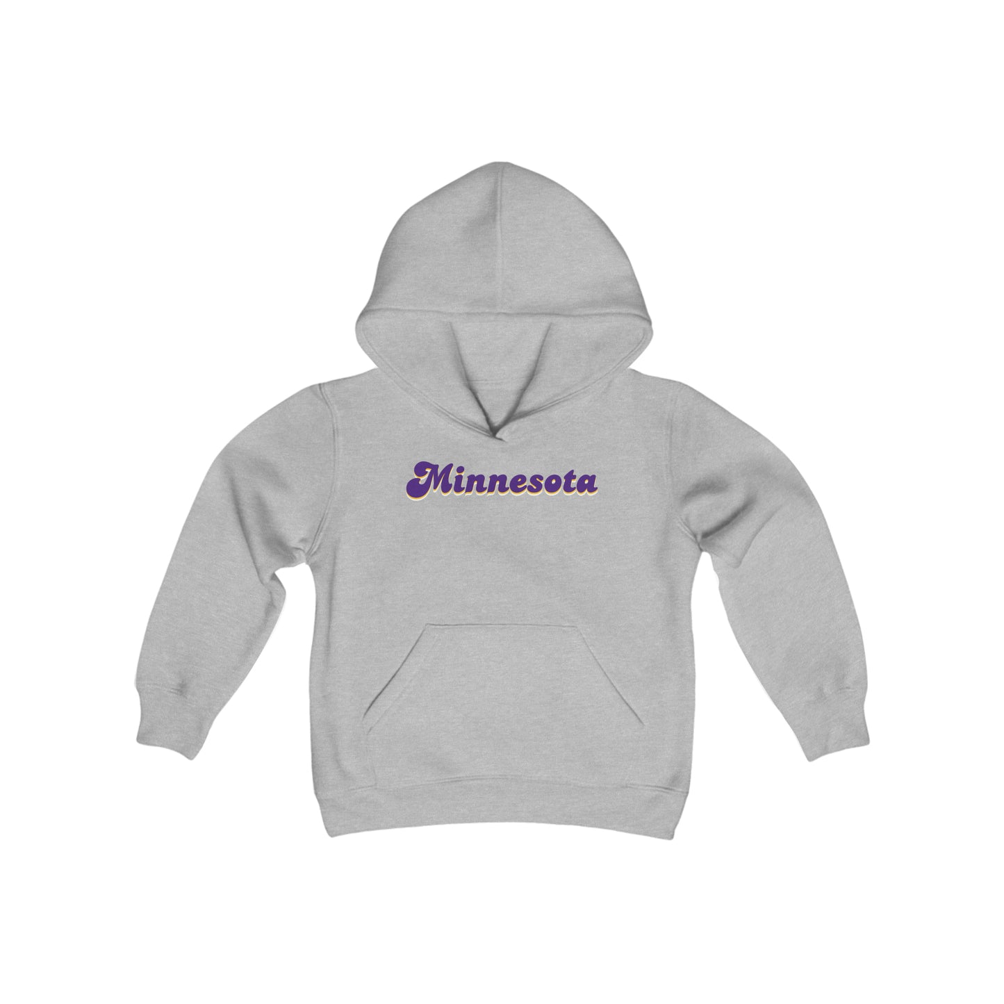 Youth Heavy Blend Hoodie - Minnesota (Retro)