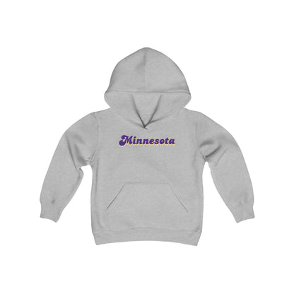 Youth Heavy Blend Hoodie - Minnesota (Retro)