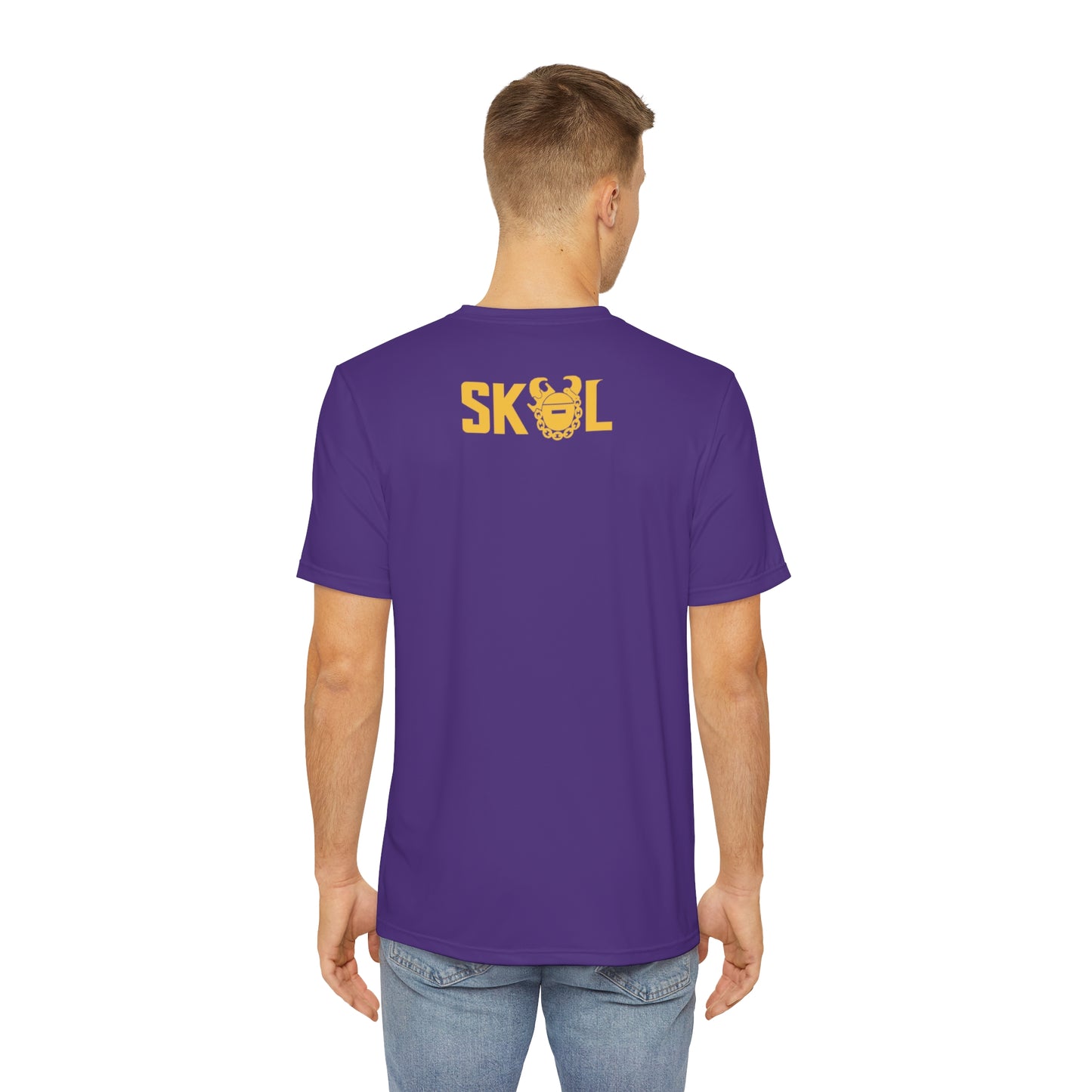 Men's Polyester Tee - Purple - D.I.L.F.