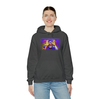 Unisex Heavy Blend™ Hoodie - Griddy (Color Blast)