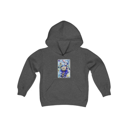 Youth Heavy Blend Hoodie - FANtastic - Winter Whiteout