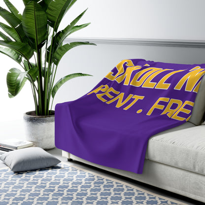 Sherpa Fleece Blanket - SKOLL'NN - Rent Free