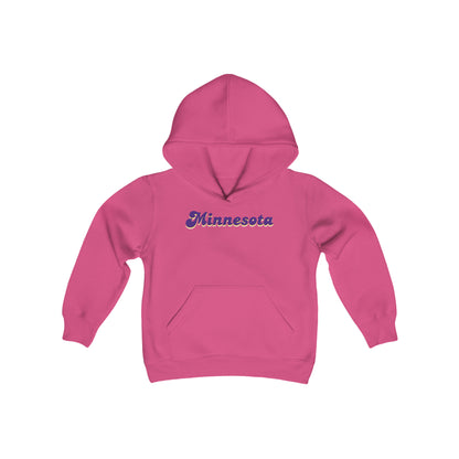 Youth Heavy Blend Hoodie - Minnesota (Retro)