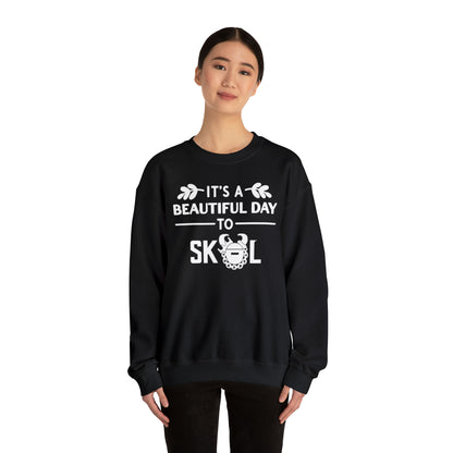 Unisex Heavy Blend™ Crewneck - It's a Beautiful Day!