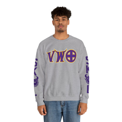 Unisex Heavy Blend™ Crewneck - V-W-O + The Original (Sleeves)