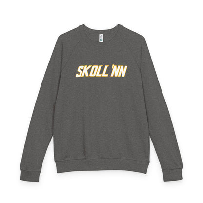 Unisex French Terry Raglan Crewneck - SKOLL'NN