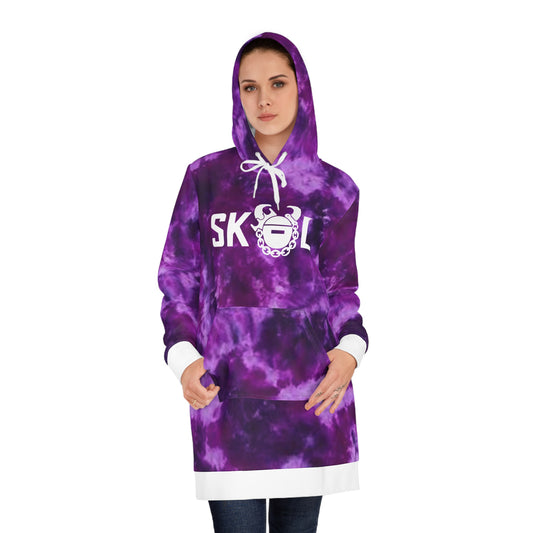 Hoodie Dress - Purple Tie-Dye - The Original
