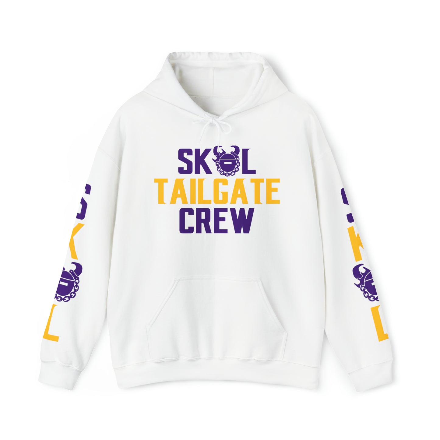Unisex Heavy Blend™ Hooded Sweatshirt - Tailgate Crew + Original (Sleeves)
