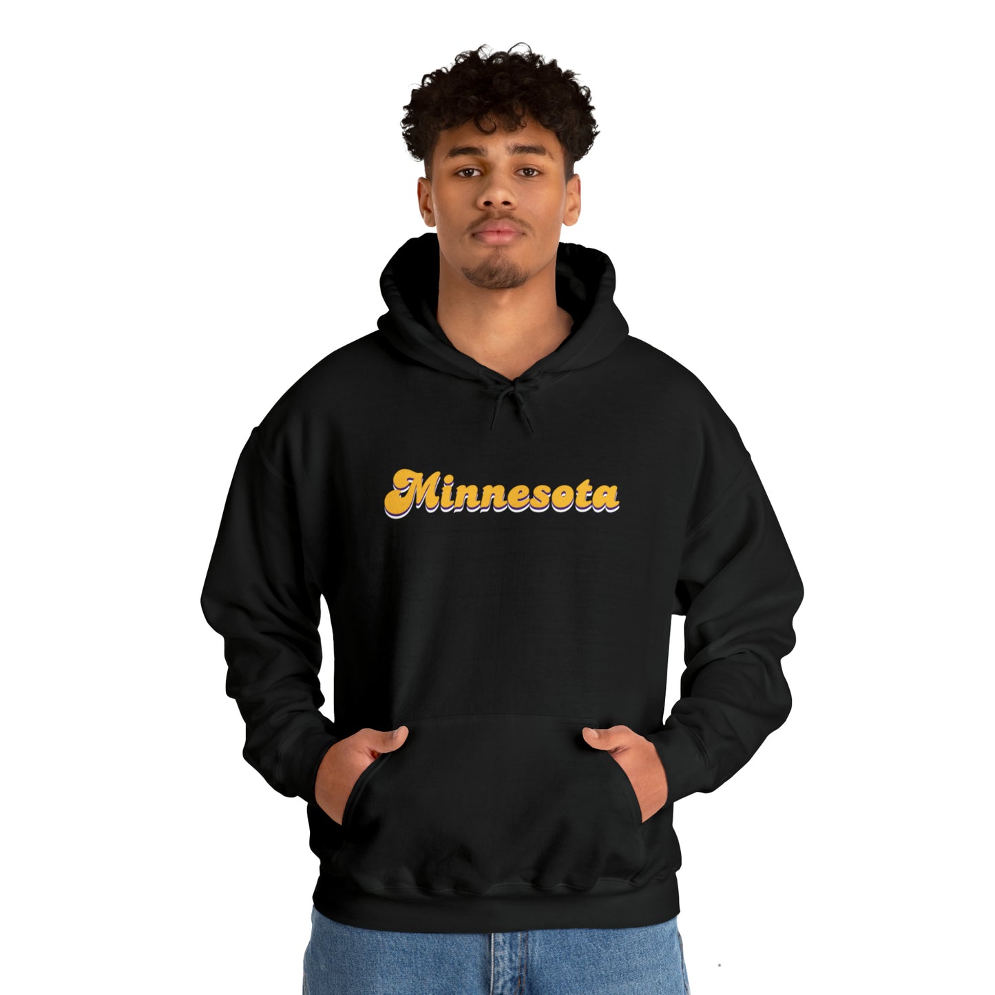 Unisex Heavy Blend™ Hoodie - Minnesota (Retro)