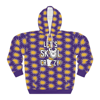 Unisex Pullover Hoodie - Booms - Let's go Crazy!