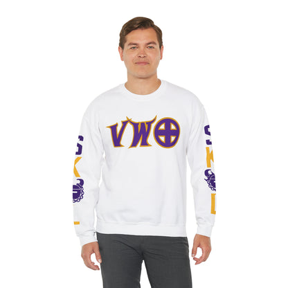 Unisex Heavy Blend™ Crewneck - V-W-O + The Original (Sleeves)