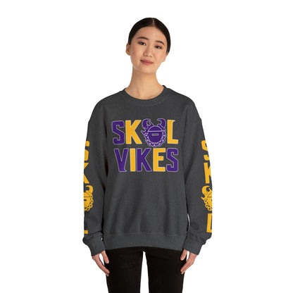 Unisex Heavy Blend™ Crewneck - Vikes + The Original (Sleeves)