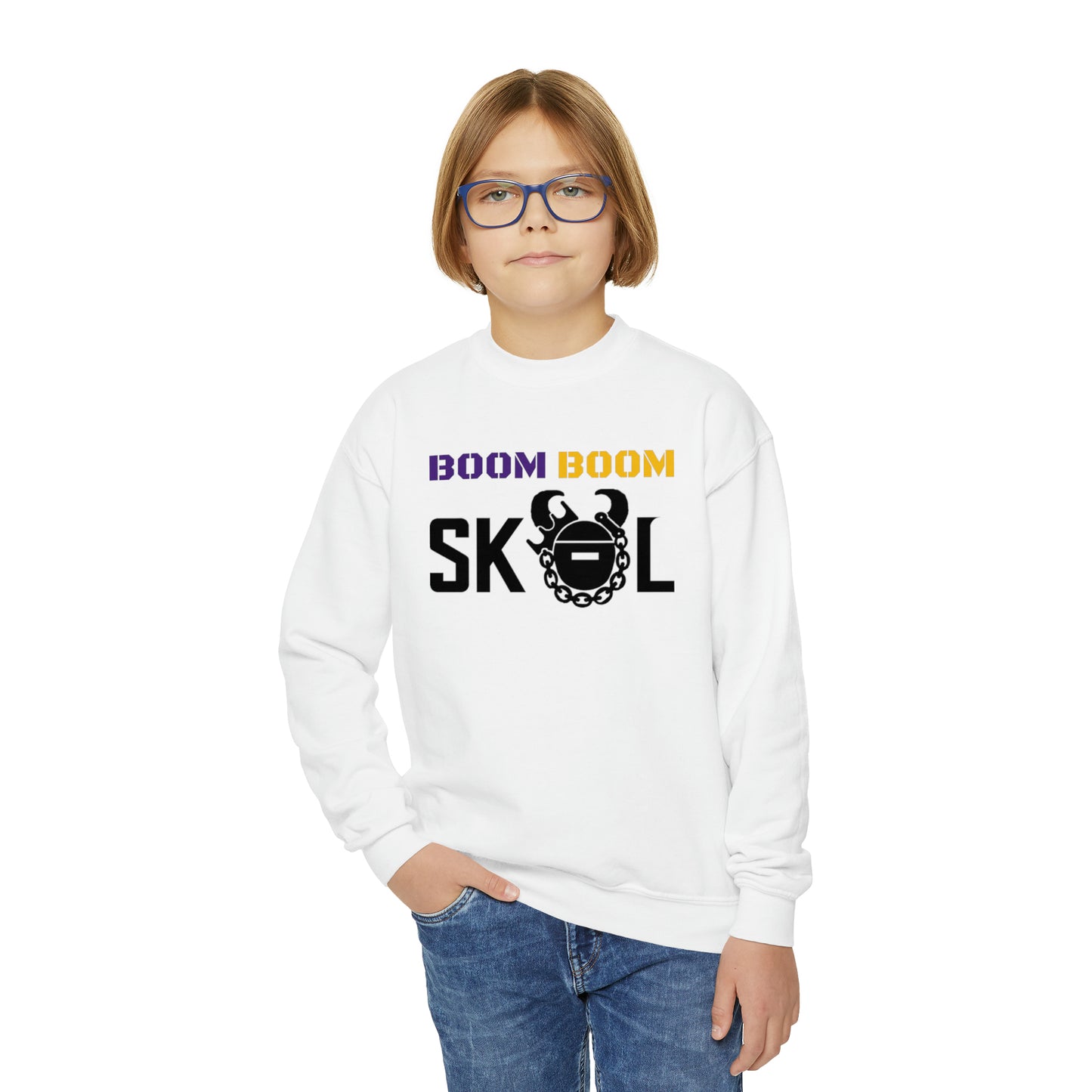 Youth Crewneck - BOOM BOOM