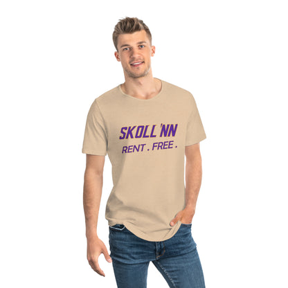 Men's Curved Hem Tee - SKOLL'NN - Rent Free