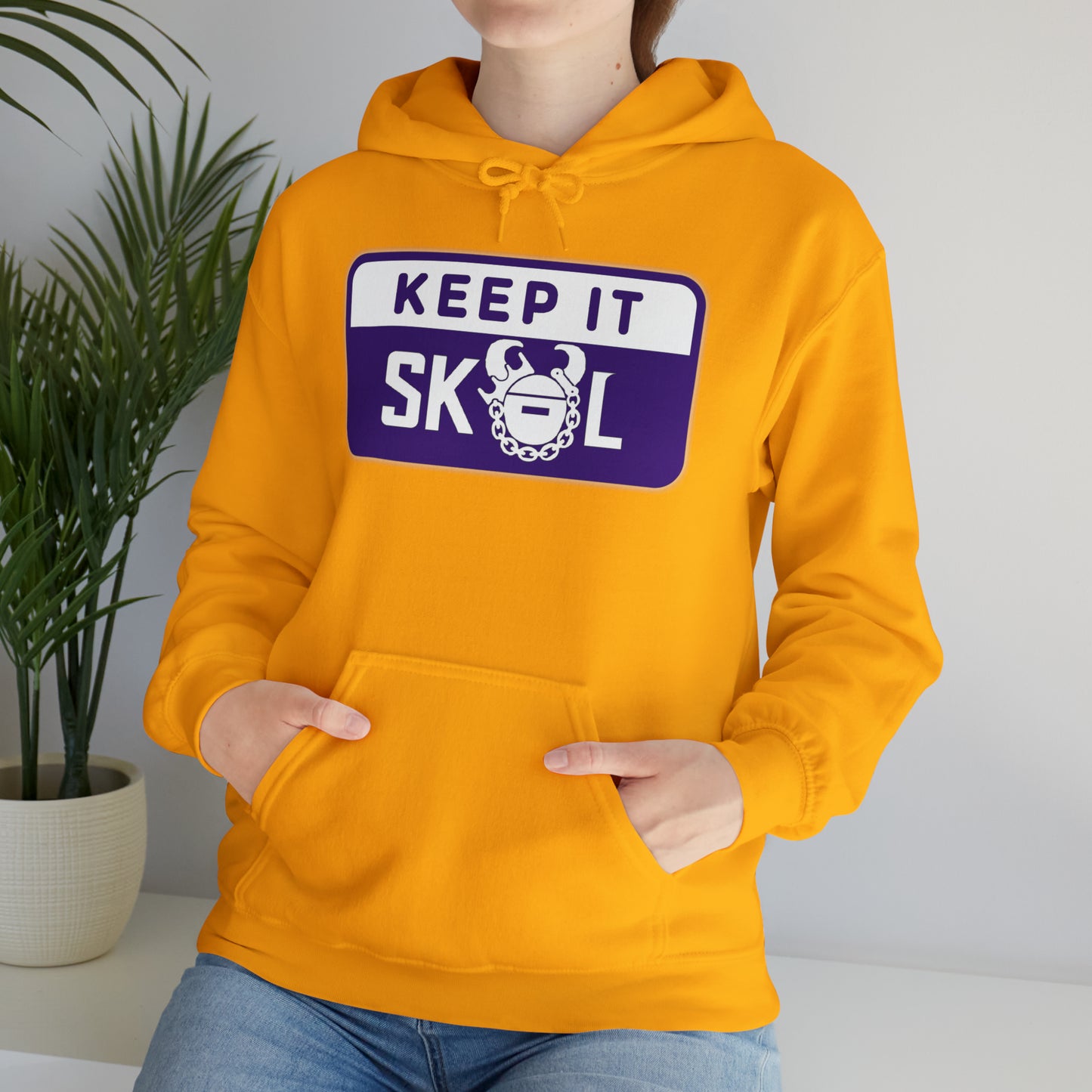 Unisex Heavy Blend™ Hoodie - Keep it Simple (Framed)