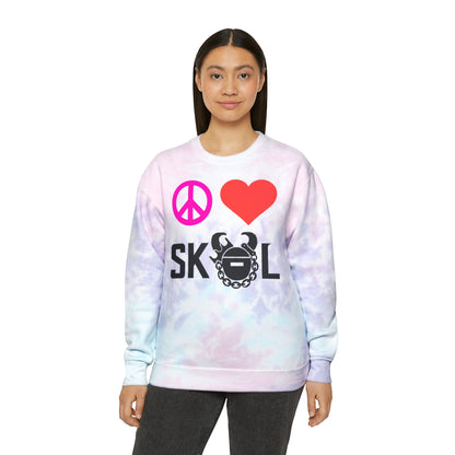 Tie-Dye Crewneck - Peace & Love