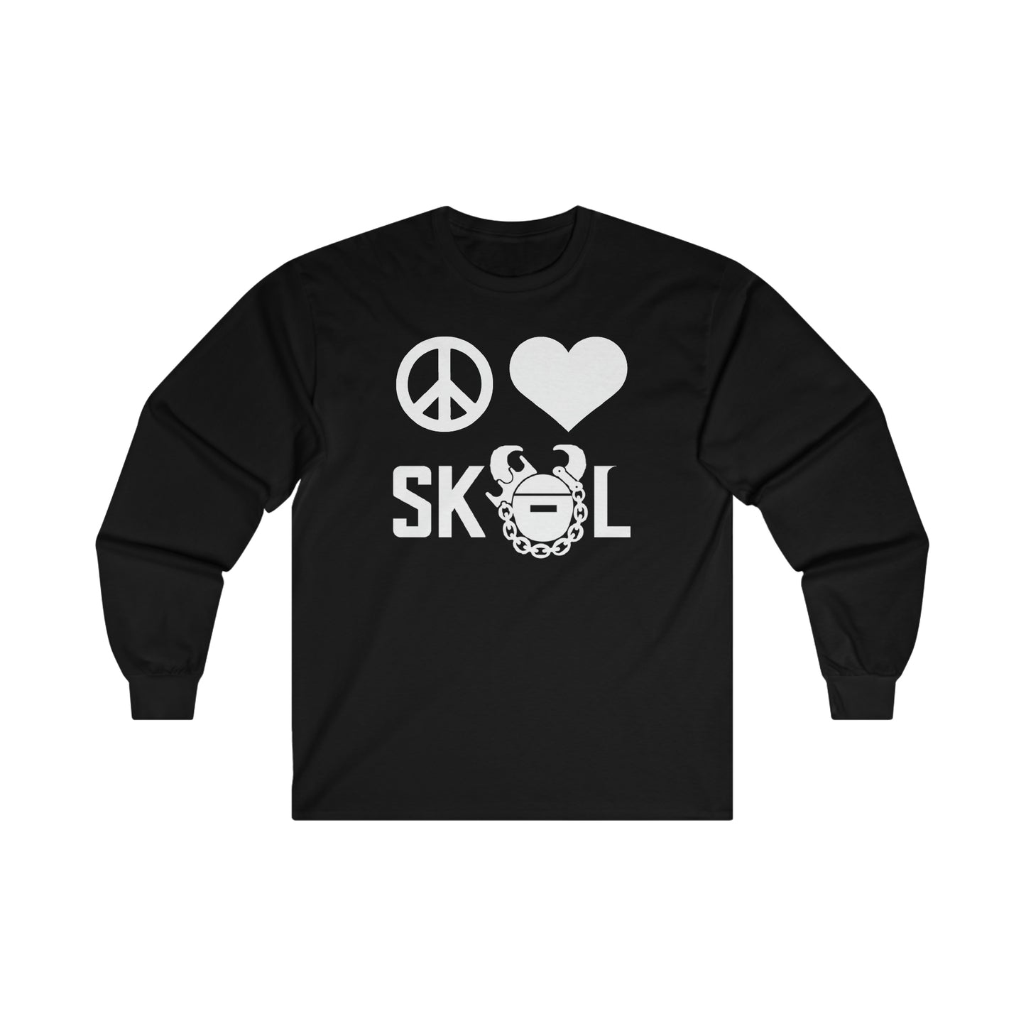 Ultra Cotton Long Sleeve - Peace & Love