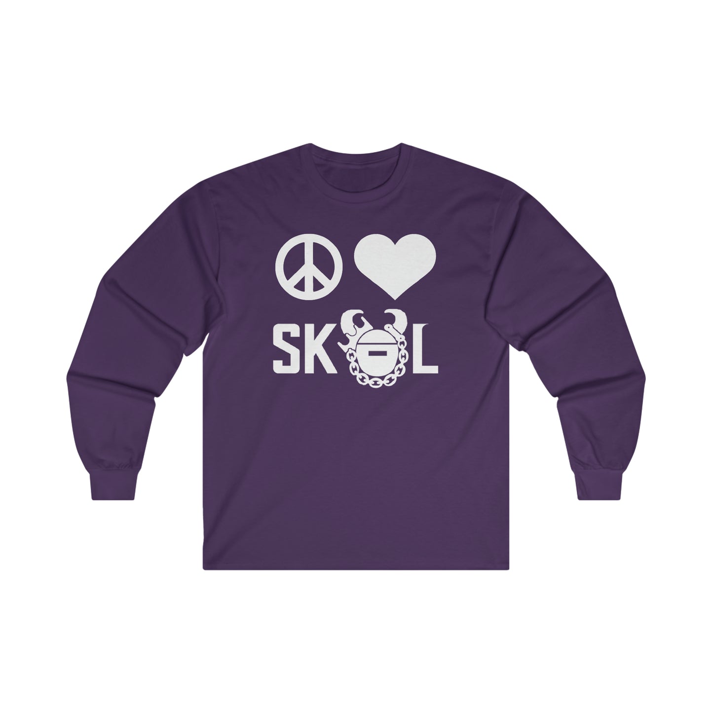 Ultra Cotton Long Sleeve - Peace & Love