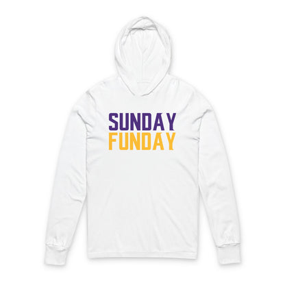 Unisex Hooded Tee - SUNDAY FUNDAY
