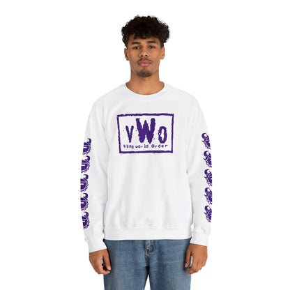 Unisex Heavy Blend™ Crewneck - VWO (Framed) + Game Day Helmet (Sleeves)