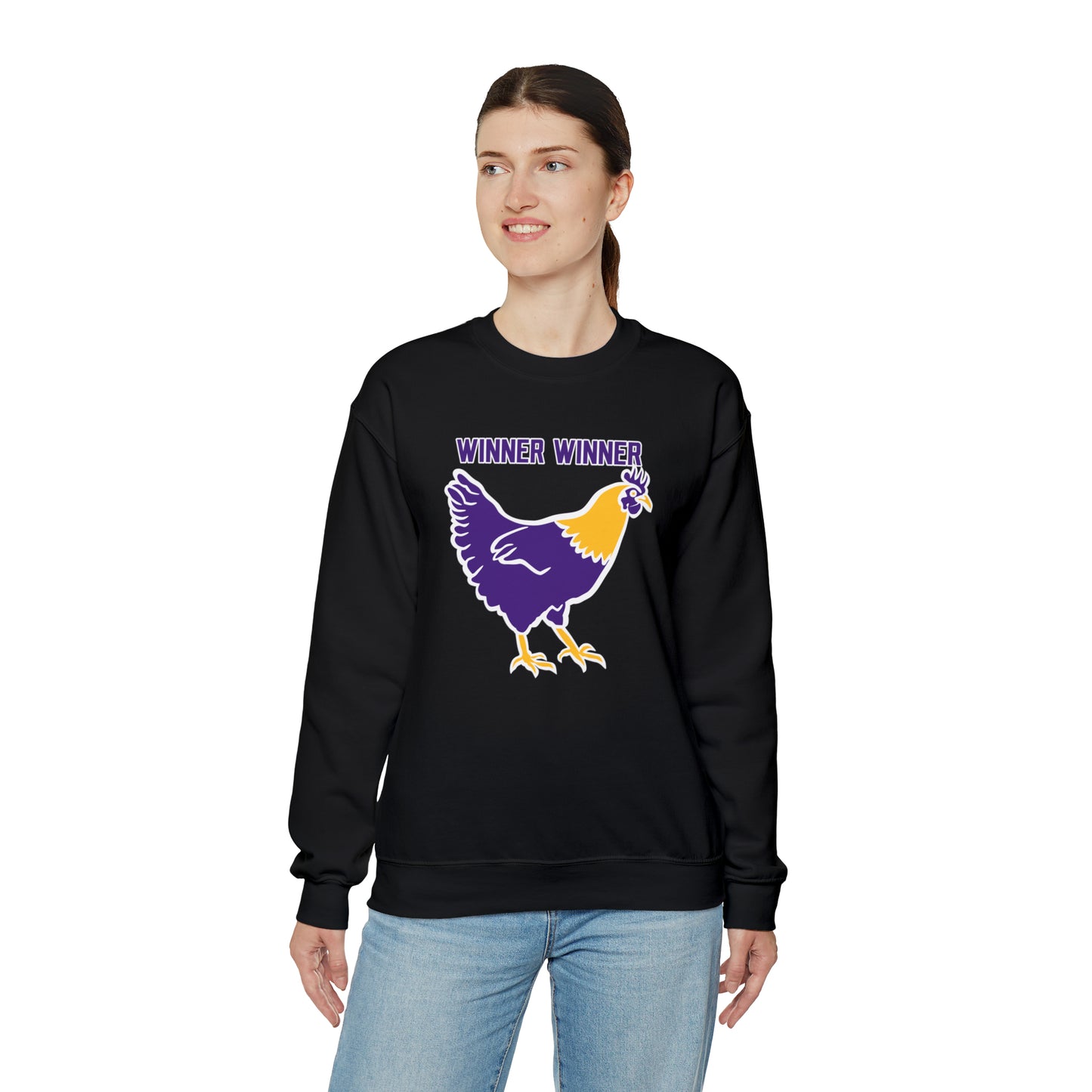 Unisex Heavy Blend™ Crewneck - Winner Winner Chicken Dinner