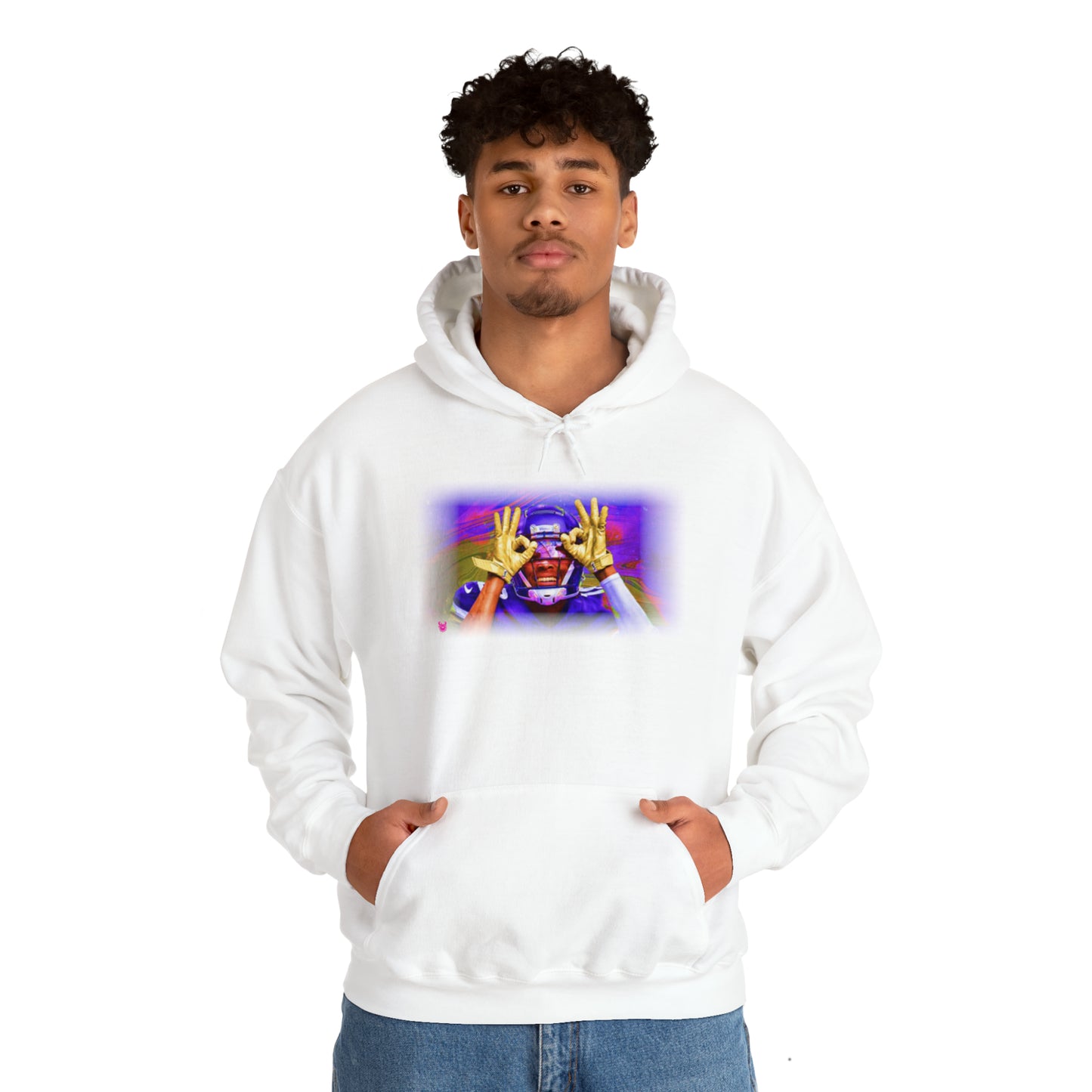 Unisex Heavy Blend™ Hoodie - Griddy (Color Blast)