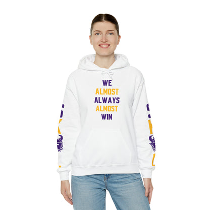 Unisex Heavy Blend™ Hooded Sweatshirt - ALMOST + Original (Sleeves)