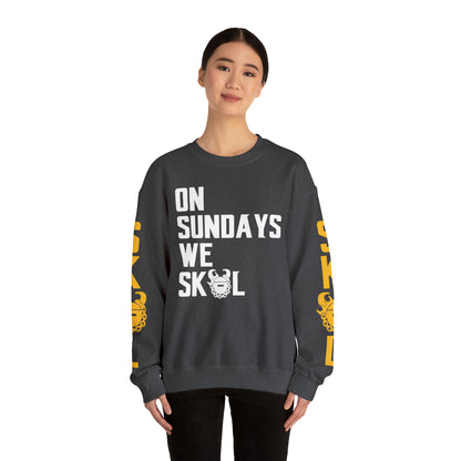 Unisex Heavy Blend™ Crewneck - On Sundays + The Original (Sleeves)