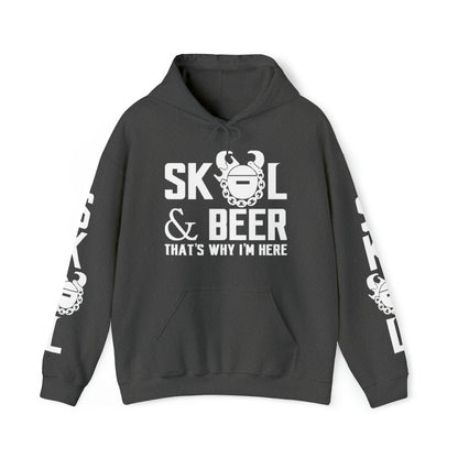 Unisex Heavy Blend™ Hooded Sweatshirt - & BEER + Original (Sleeves)