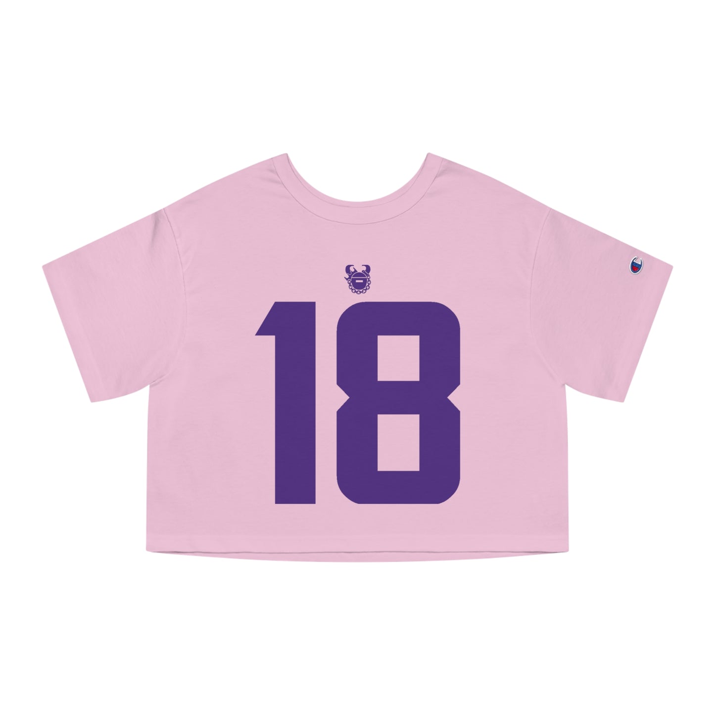 Women's Champion Heritage Cropped Top - Jersey #18