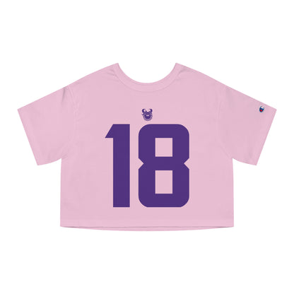 Women's Champion Heritage Cropped Top - Jersey #18