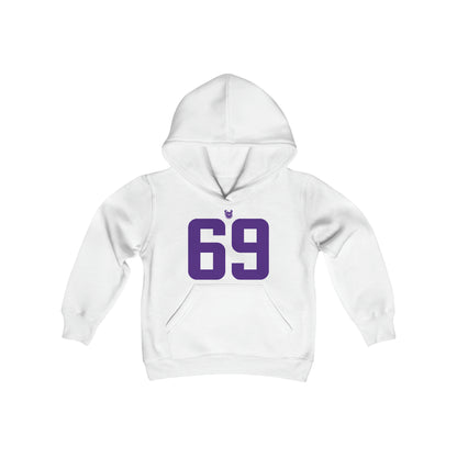 Youth Heavy Blend Hoodie - Jersey #69