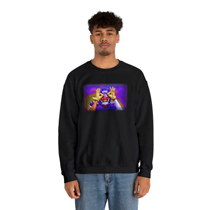 Unisex Heavy Blend™ Crewneck - Griddy (Color Blast)
