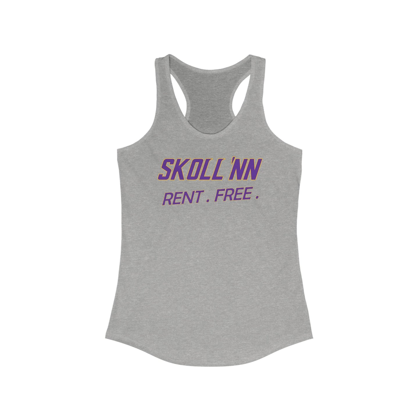 Ladies Ideal Racerback Tank - SKOLL'NN - Rent Free