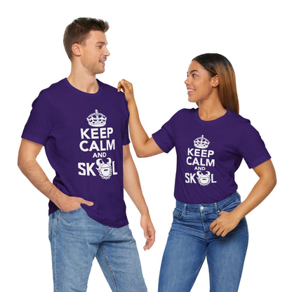 Unisex Jersey Short Sleeve Tee - Keep Calm