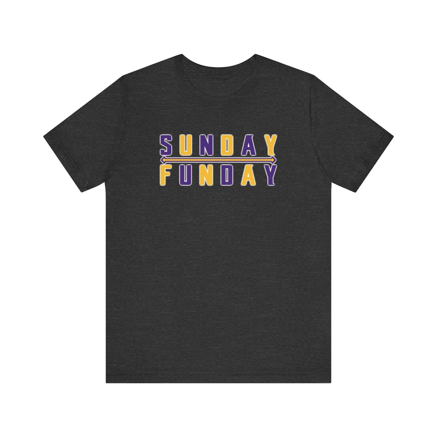 Unisex Jersey Short Sleeve Tee - Sunday FUNday