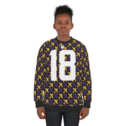 Unisex Crewneck - Jet Planes - Jersey #18