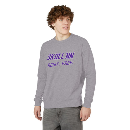 Unisex French Terry Raglan Crewneck - SKOLL'NN - Rent Free