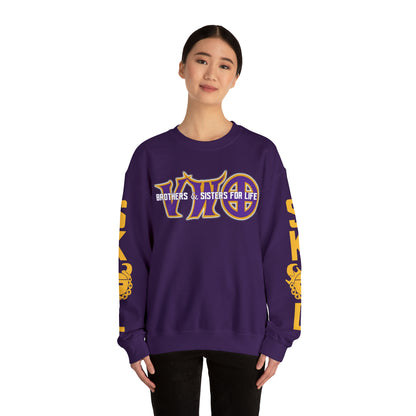 Unisex Heavy Blend™ Crewneck - VWO Brothers & Sisters + The Original (Sleeves)