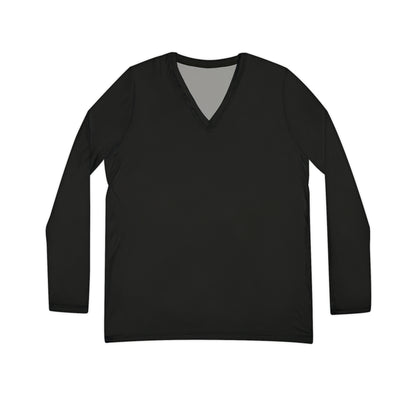 Women's Long Sleeve V-neck Shirt - VWO Sister